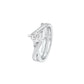 Heart's Champion Diamond Engagement Ring 18 KT / White Gold / 22