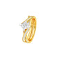 Heart's Champion Diamond Engagement Ring 18 KT / Yellow Gold / 22
