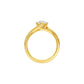 Heart's Champion Diamond Engagement Ring 18 KT / Yellow Gold / 22