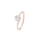 Struck by Love Diamond Engagement Ring 18 KT / Rose Gold / 22