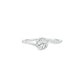 Struck by Love Diamond Engagement Ring 18 KT / White Gold / 22
