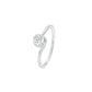 Struck by Love Diamond Engagement Ring 18 KT / White Gold / 22