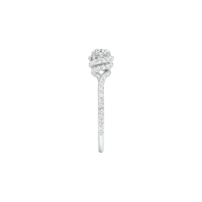 Struck by Love Diamond Engagement Ring 18 KT / White Gold / 22
