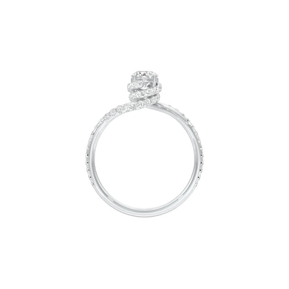 Struck by Love Diamond Engagement Ring 18 KT / White Gold / 22