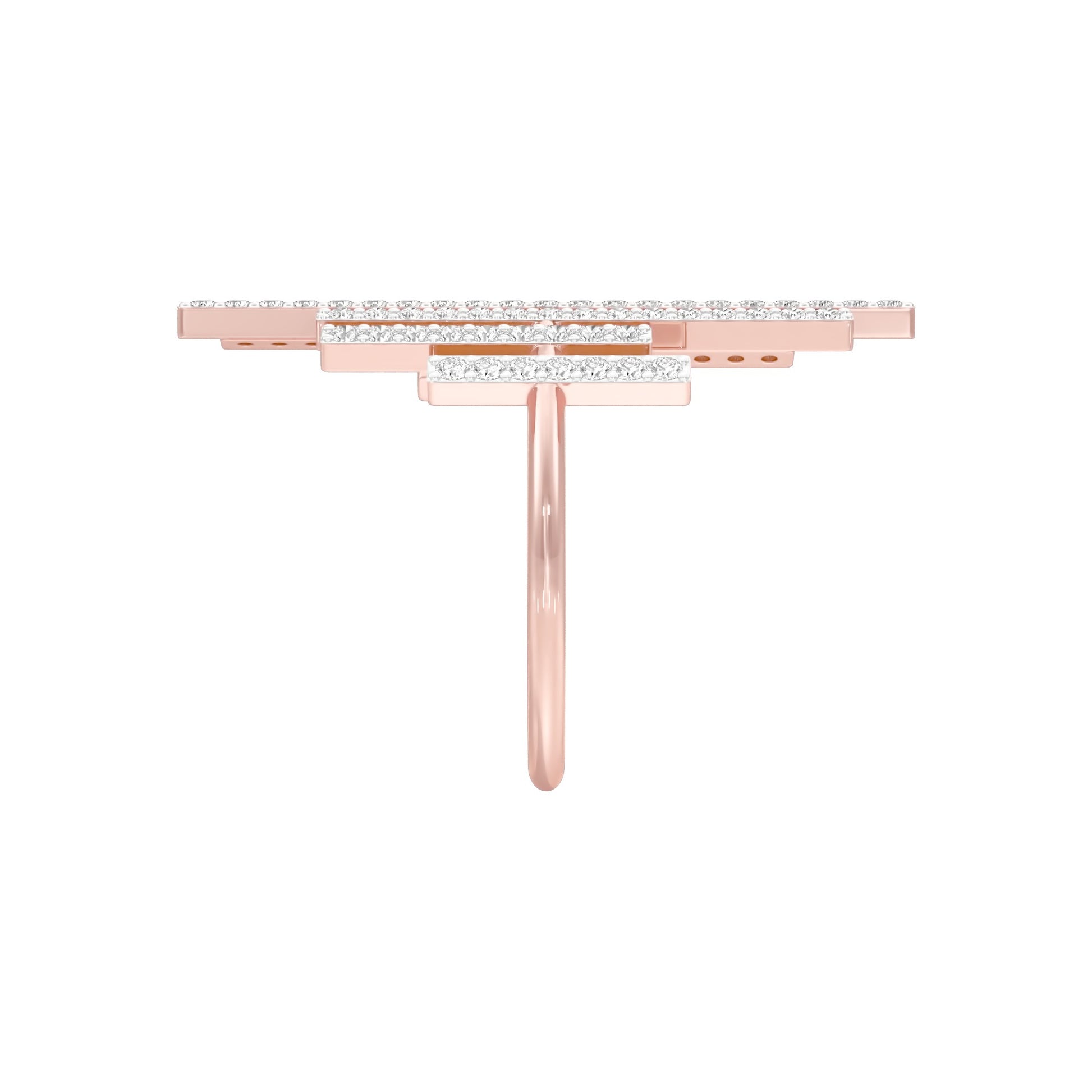 All Day Glow Diamond Ring 18 KT / Rose Gold / 22