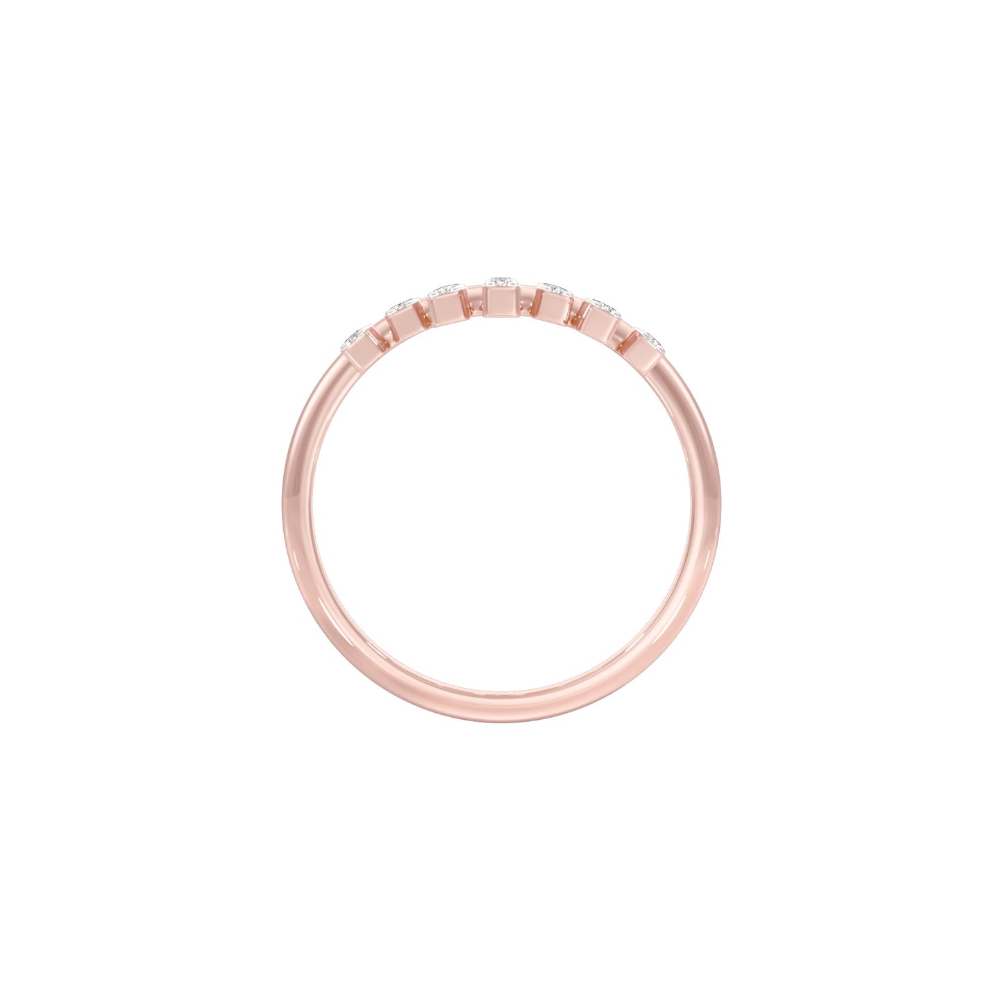 All Day Glow Diamond Ring 18 KT / Rose Gold / 22