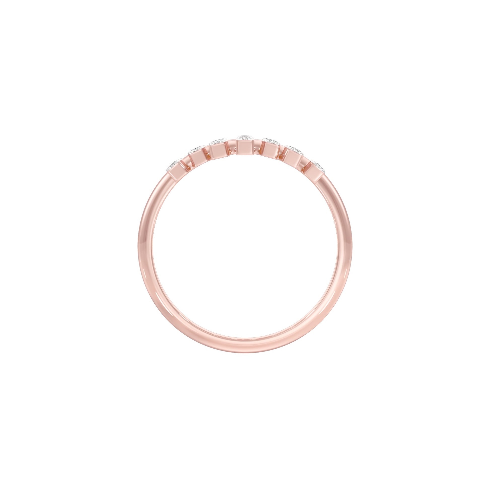 All Day Glow Diamond Ring 18 KT / Rose Gold / 22