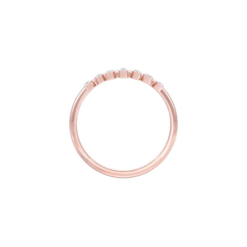 All Day Glow Diamond Ring 18 KT / Rose Gold / 22