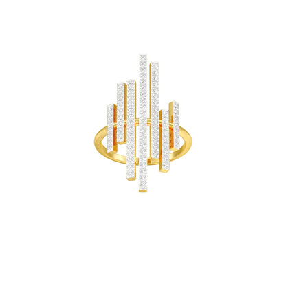 All Day Glow Diamond Ring 18 KT / Yellow Gold / 22