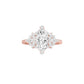One for Me Diamond Engagement Ring 18 KT / Rose Gold / 22
