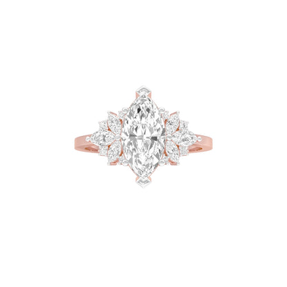 One for Me Diamond Engagement Ring 18 KT / Rose Gold / 22