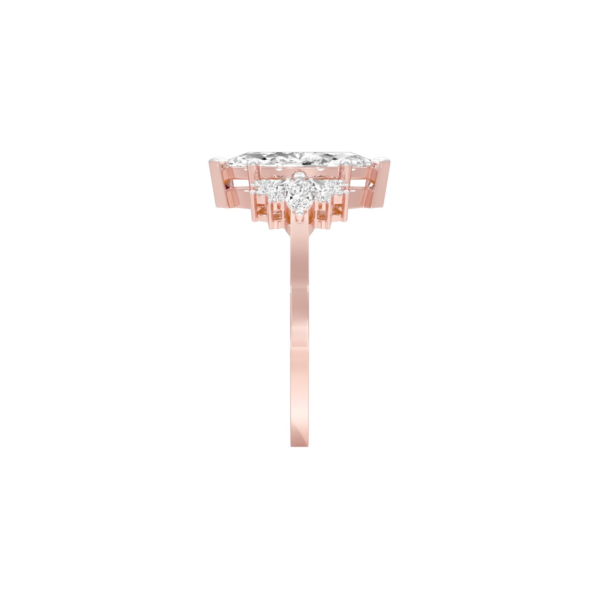 One for Me Diamond Engagement Ring 18 KT / Rose Gold / 22