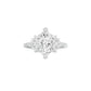 One for Me Diamond Engagement Ring 18 KT / White Gold / 22