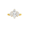 One for Me Diamond Engagement Ring 18 KT / Yellow Gold / 22