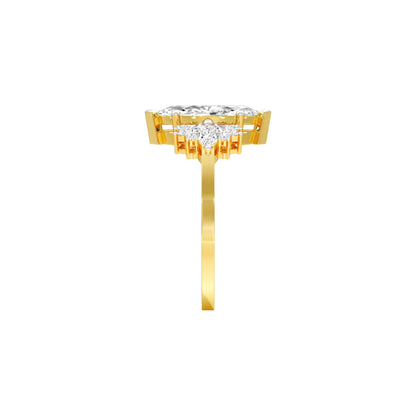 One for Me Diamond Engagement Ring 18 KT / Yellow Gold / 22