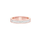 Love in Shape Diamond Band Ring 18 KT / Rose Gold / 22