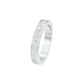 Love in Shape Diamond Band Ring 18 KT / White Gold / 22