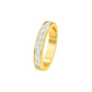 Love in Shape Diamond Band Ring 18 KT / Yellow Gold / 22