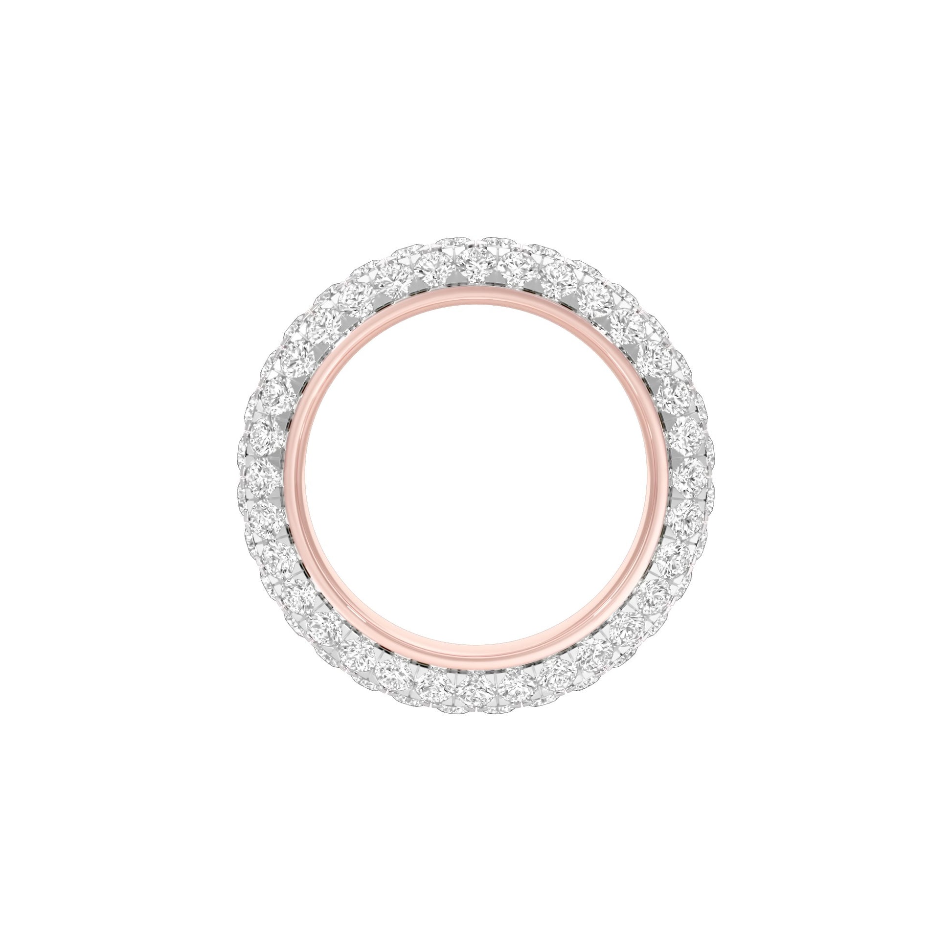 Vera Diamond Band Ring 18 KT / Rose Gold / 22