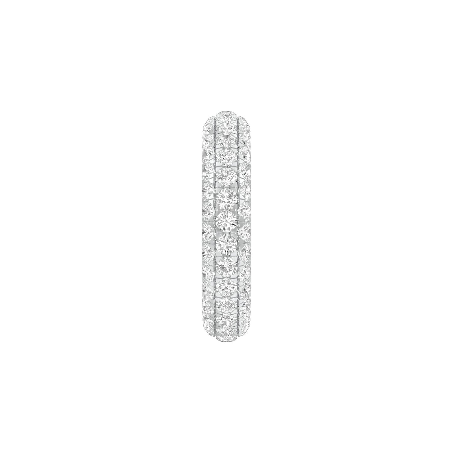 Vera Diamond Band Ring 18 KT / White Gold / 22