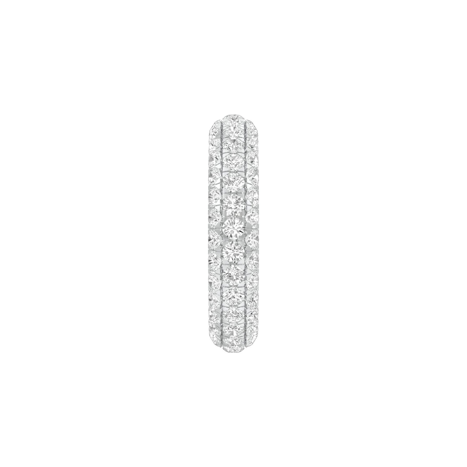 Vera Diamond Band Ring 18 KT / White Gold / 22