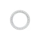 Vera Diamond Band Ring 18 KT / White Gold / 22
