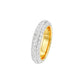Vera Diamond Band Ring 18 KT / Yellow Gold / 22