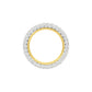 Vera Diamond Band Ring 18 KT / Yellow Gold / 22