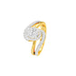 Twist of Fate Diamond Engagement Ring 18 KT / Yellow Gold / 22