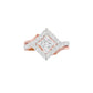 Rising Together Diamond Engagement Ring 18 KT / Rose Gold / 22