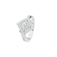 Rising Together Diamond Engagement Ring 18 KT / White Gold / 22