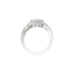 Rising Together Diamond Engagement Ring 18 KT / White Gold / 22