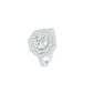 Heart's Belonging Diamond Engagement Ring 18 KT / White Gold / 22