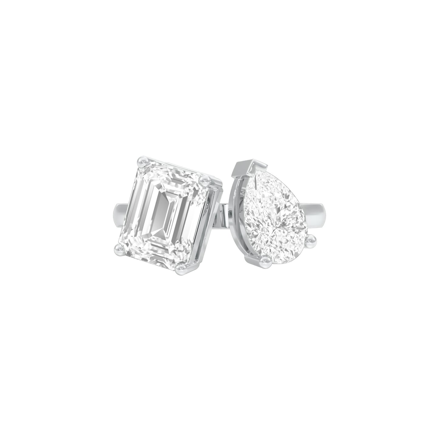 DLR001692 18 KT / White Gold / 22