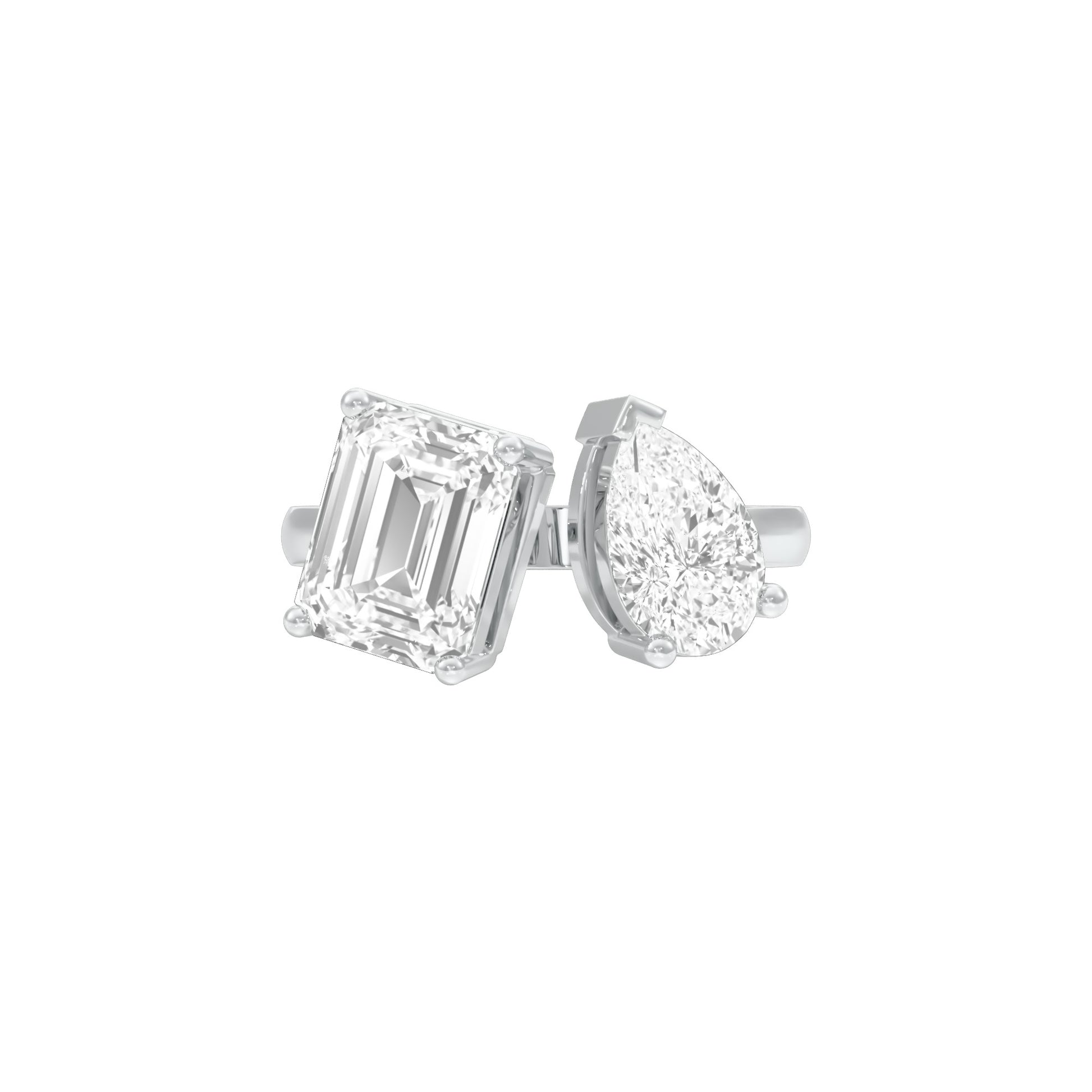 DLR001692 18 KT / White Gold / 22
