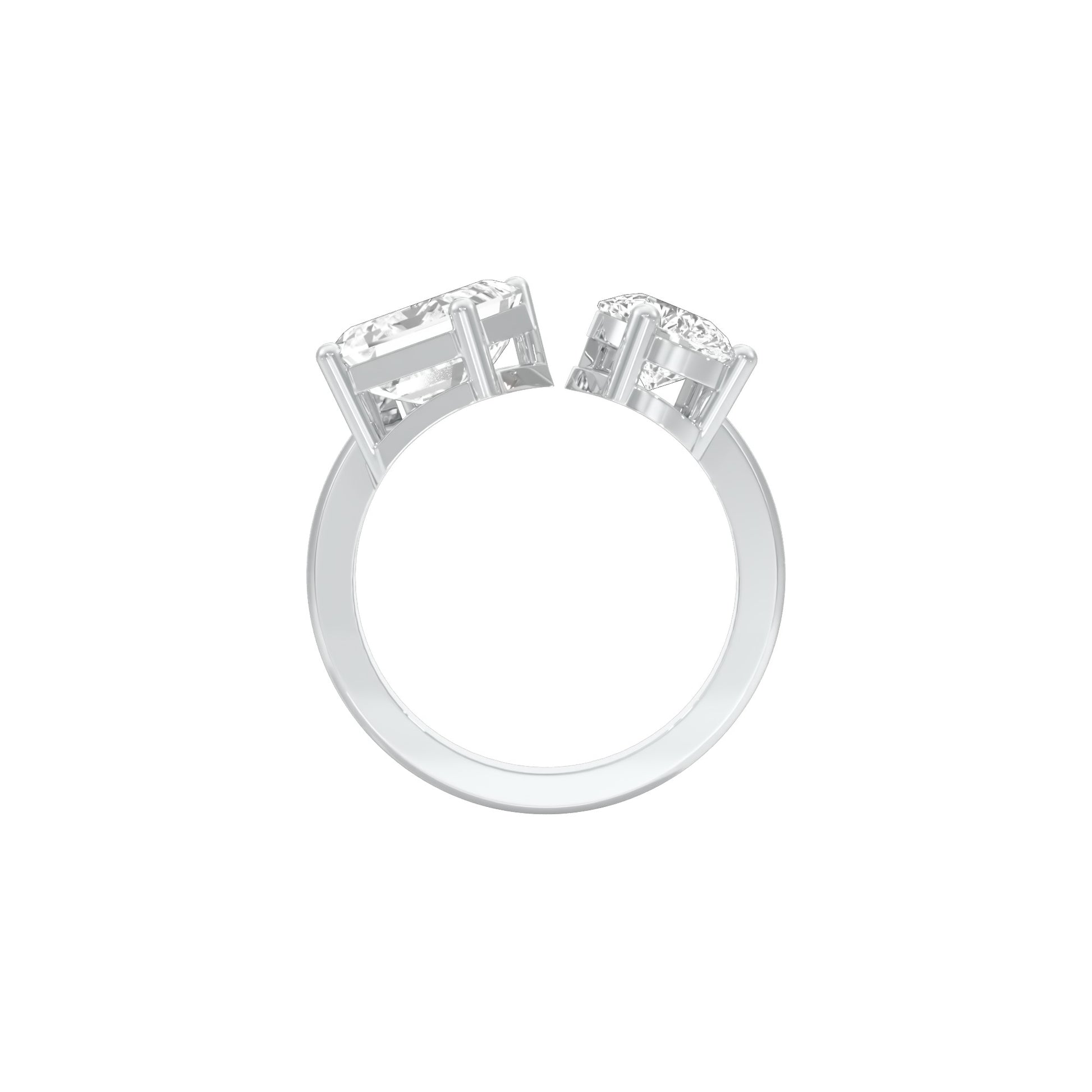 DLR001692 18 KT / White Gold / 22