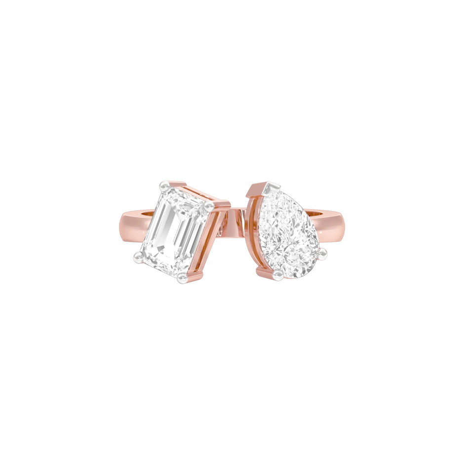 DLR001693 18 KT / Rose Gold / 22