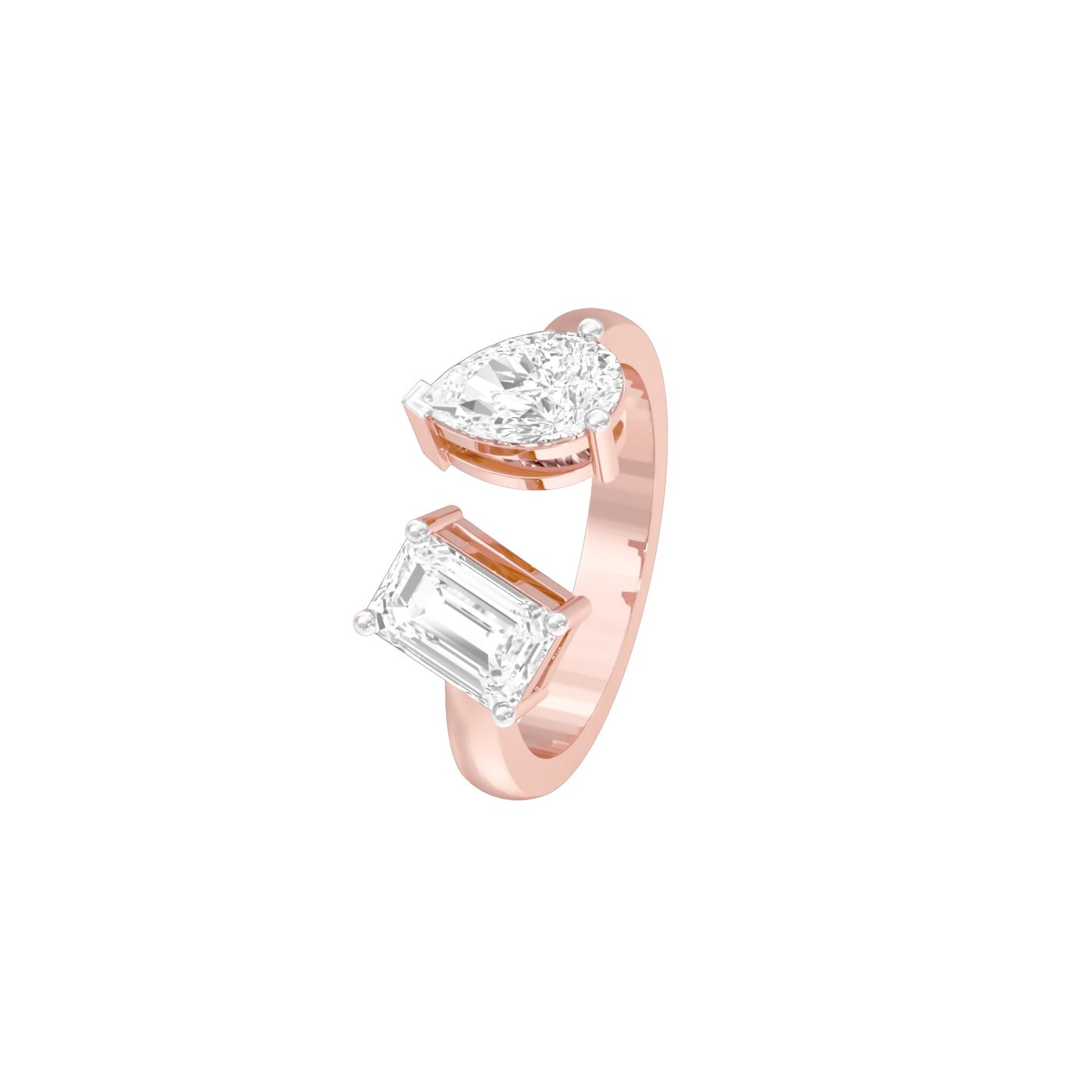 DLR001693 18 KT / Rose Gold / 22