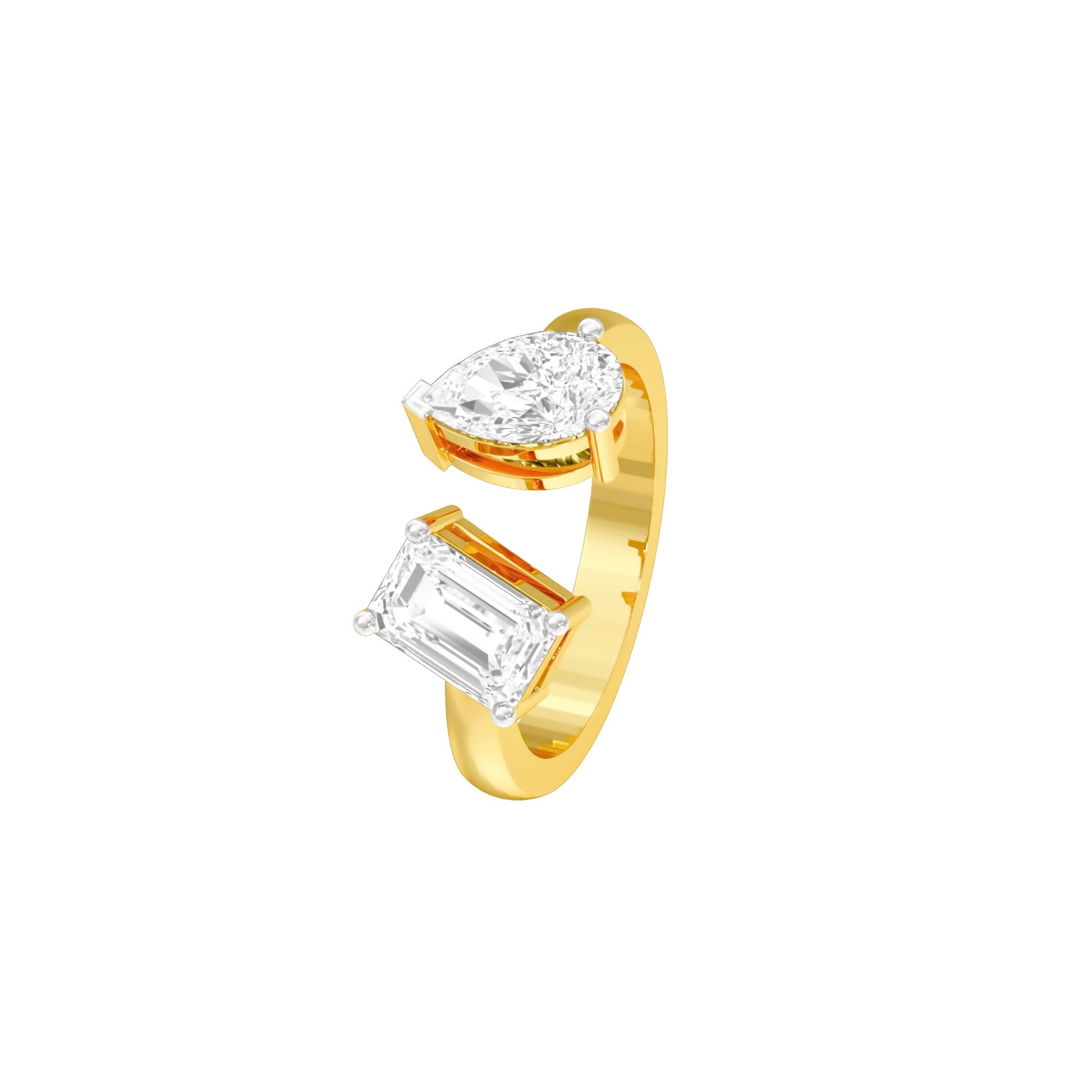 DLR001693 18 KT / Yellow Gold / 22