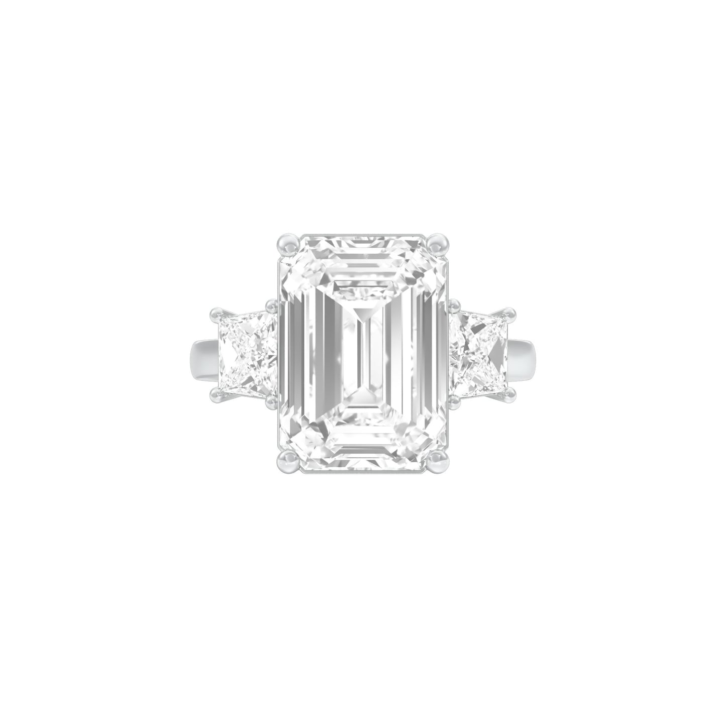 DLR001694 18 KT / White Gold / 22