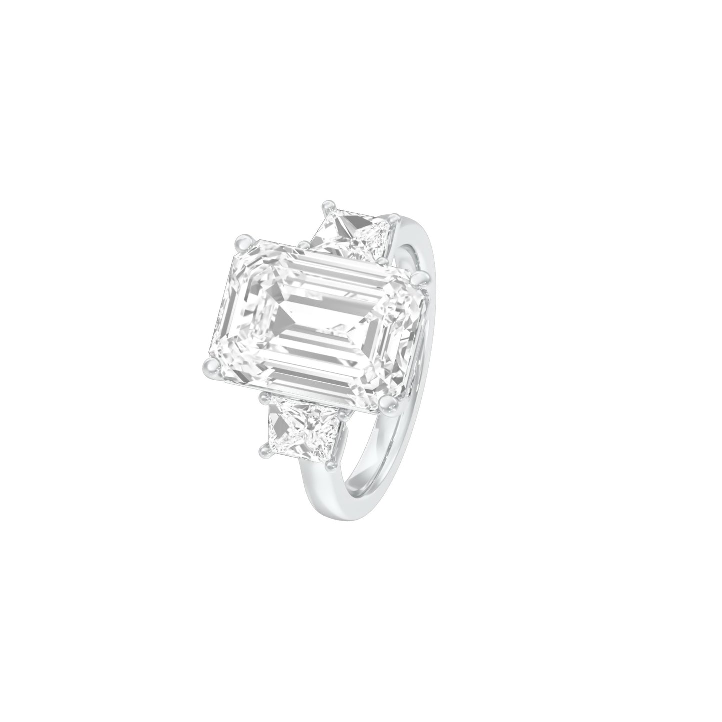 DLR001694 18 KT / White Gold / 22
