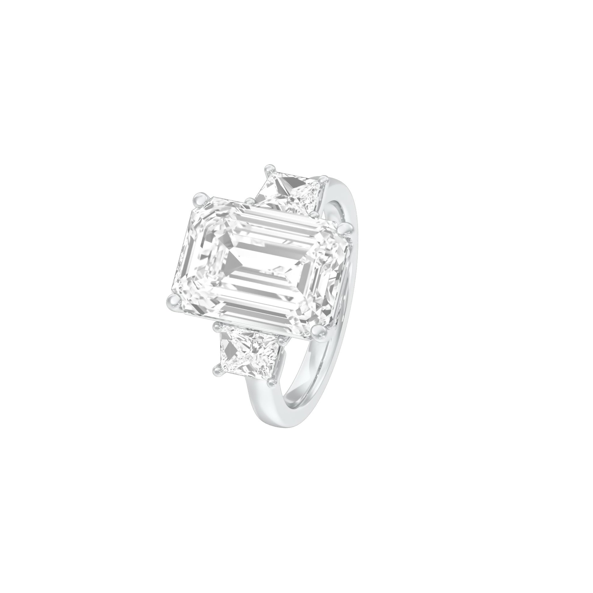 DLR001694 18 KT / White Gold / 22