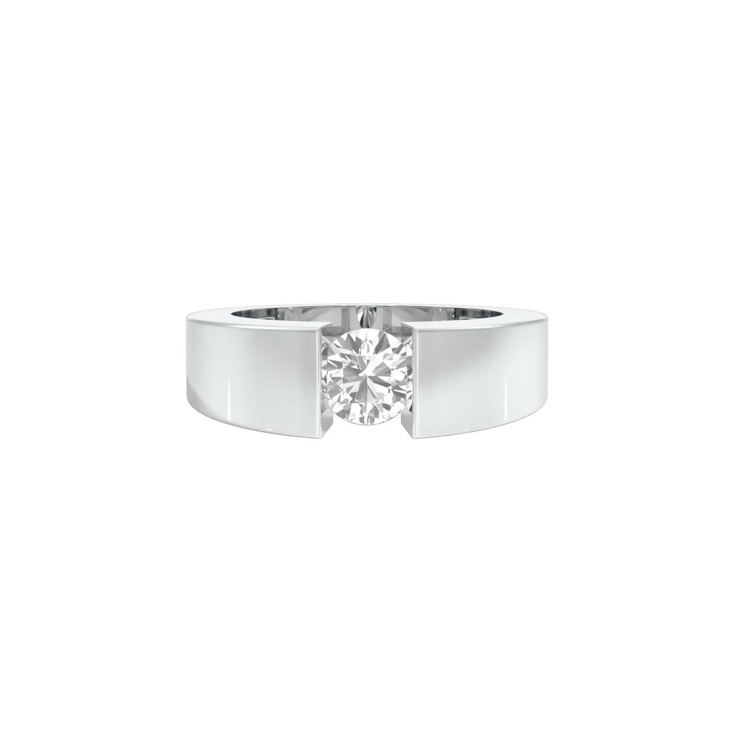 DLR001695 18 KT / White Gold / 22