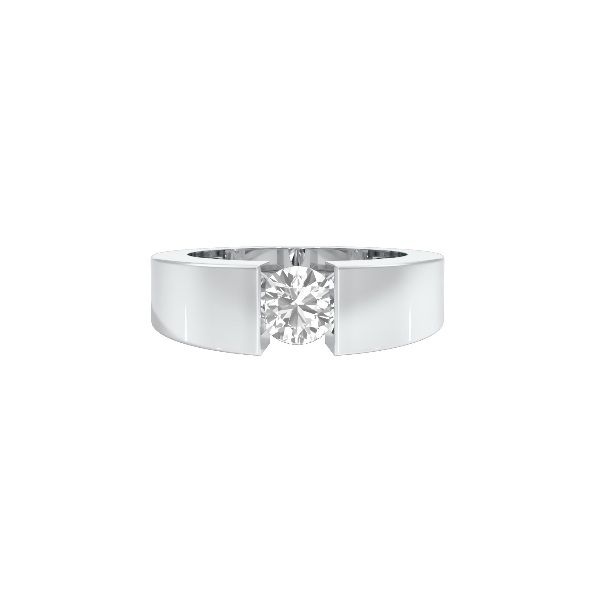 DLR001695 18 KT / White Gold / 22