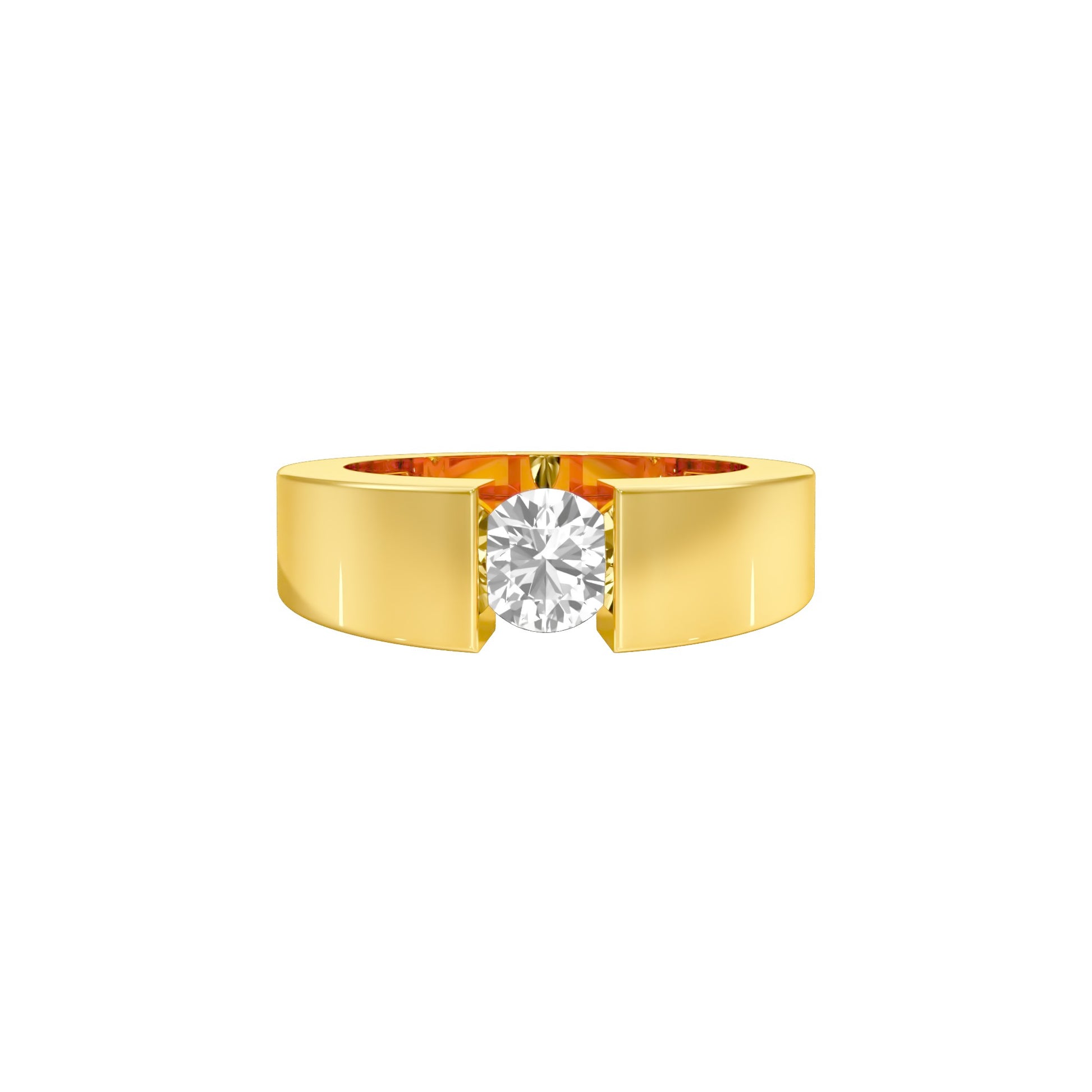 DLR001695 18 KT / Yellow Gold / 22