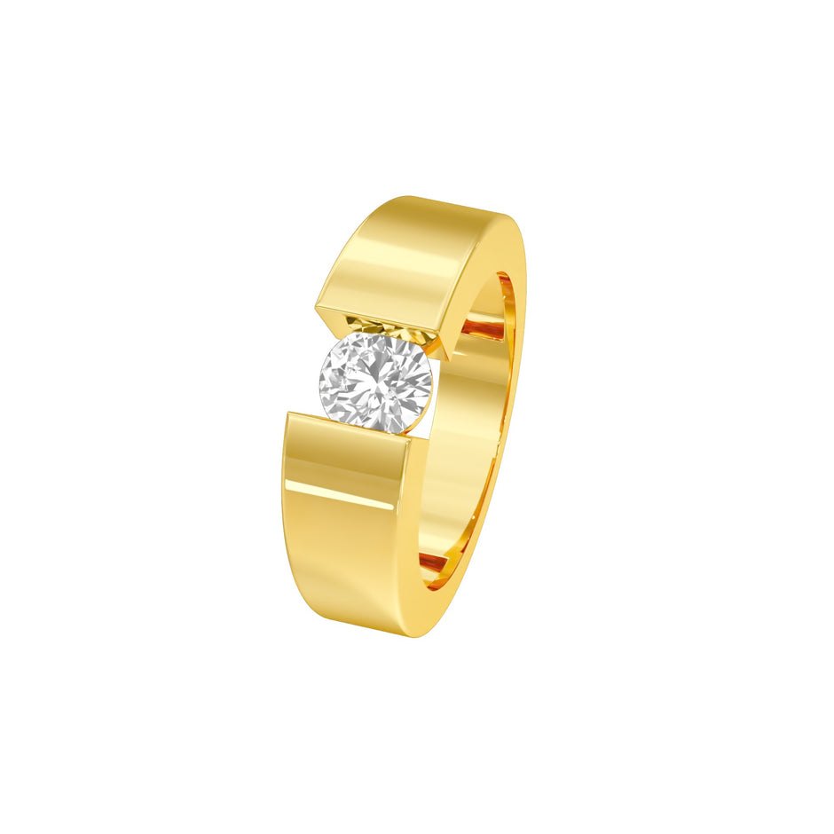 DLR001695 18 KT / Yellow Gold / 22