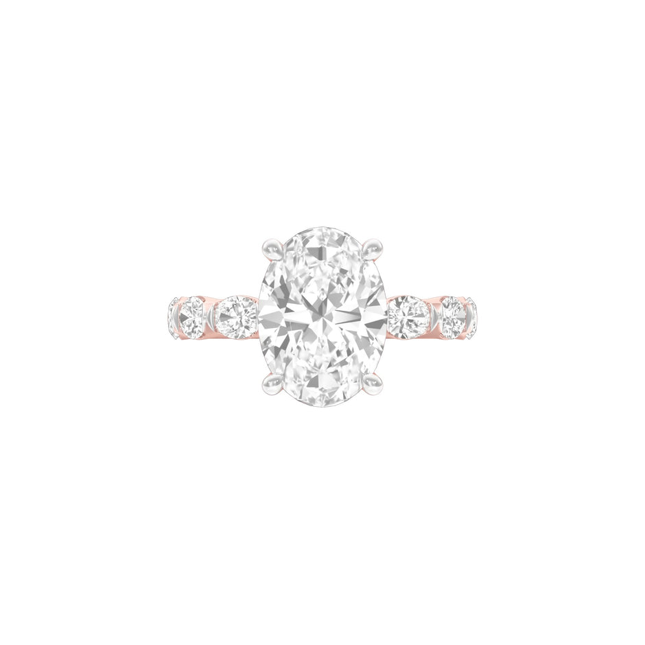 DLR001696 18 KT / Rose Gold / 22