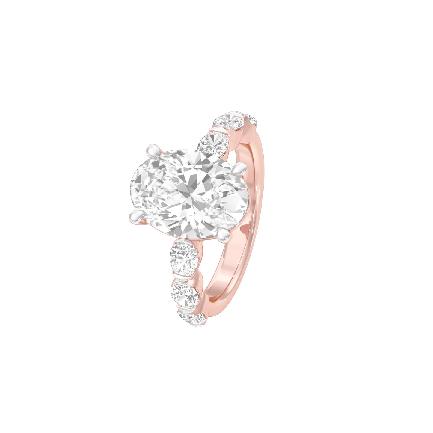 DLR001696 18 KT / Rose Gold / 22