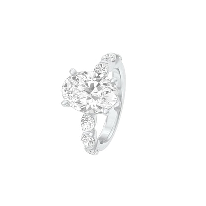 DLR001696 18 KT / White Gold / 22