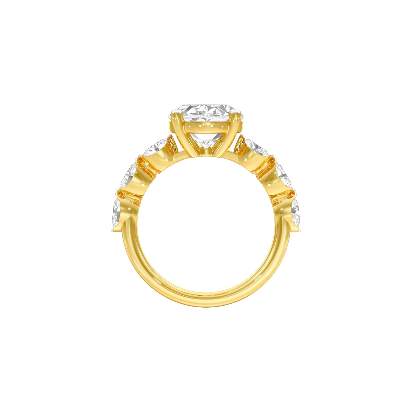 DLR001696 18 KT / Yellow Gold / 22